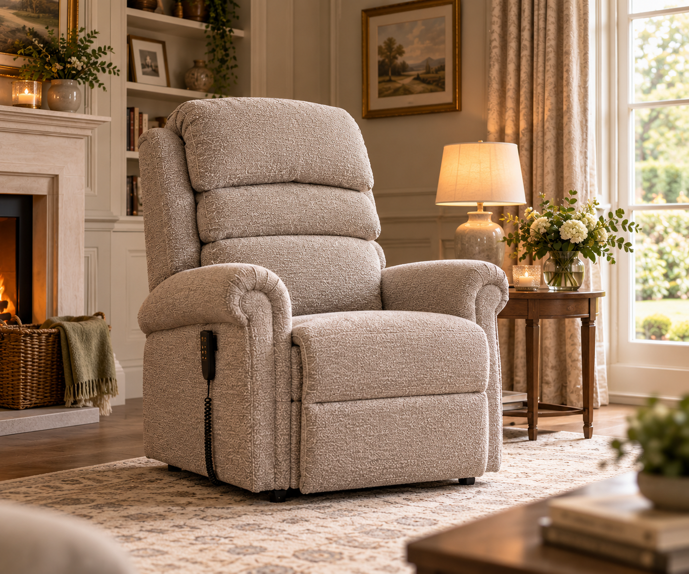 The Ashbourne in a comfortable living room