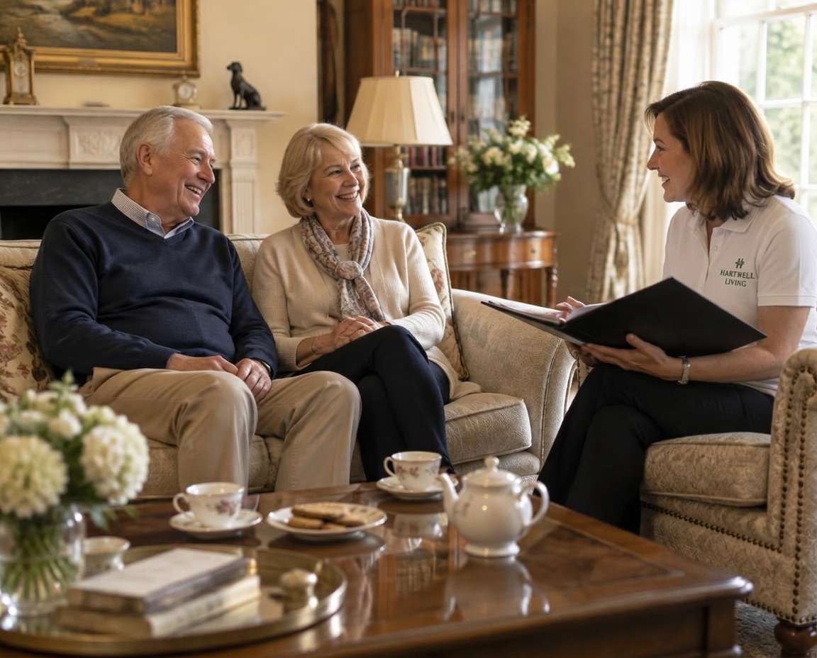 Home conversation with a Hartwell advisor